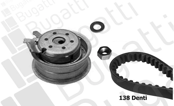 Комплект ремня ГРМ BUGATTI 1440433237 BKCD0285 MX CT6QA