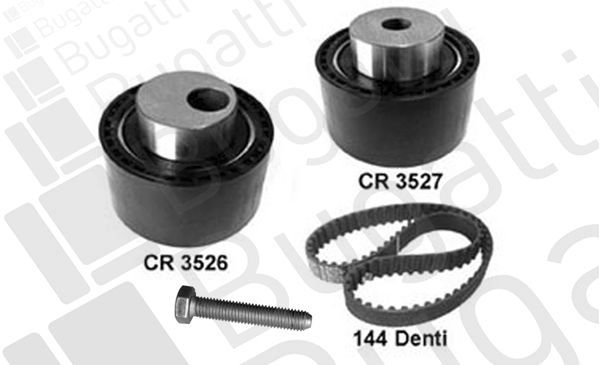 Комплект ремня ГРМ BUGATTI 1440433310 2S S8TP BKCD0567