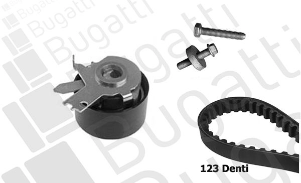 Комплект ремня ГРМ BUGATTI BKCD0578 VIAV M5N 1440433317