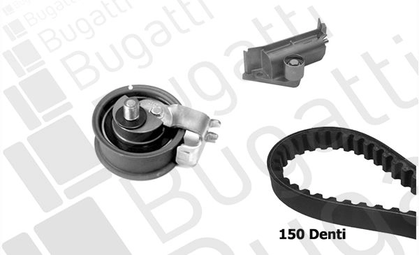 Комплект ремня ГРМ BUGATTI BKCD0646 1440433366 FMBK 9S
