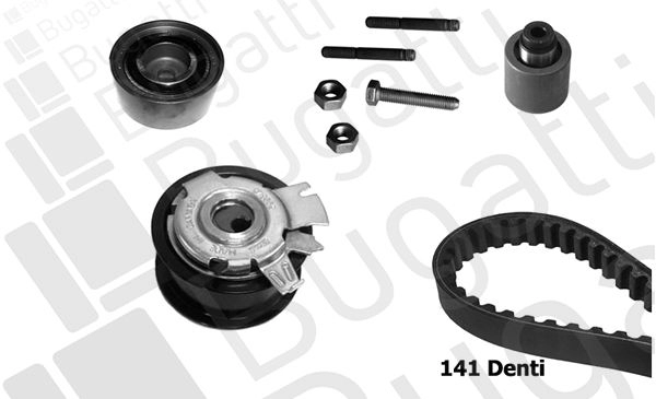 Комплект ремня ГРМ BUGATTI 1440433408 Y2 EVL BKCD0732
