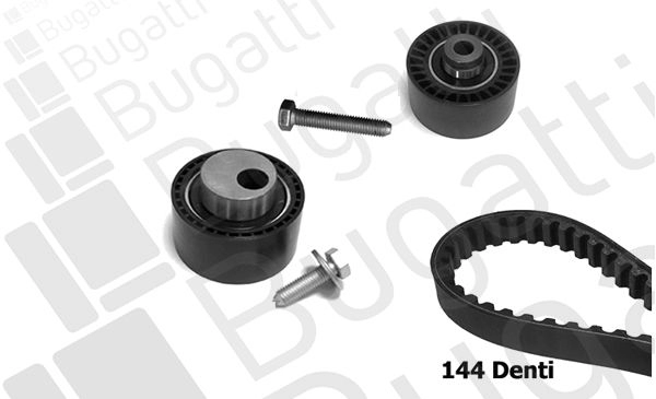 Комплект ремня ГРМ BUGATTI BKCD0785 U0S8X W 1440433438
