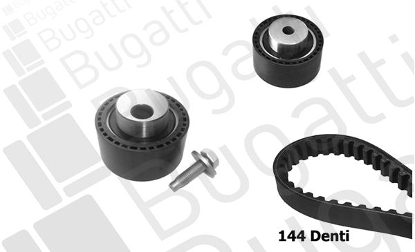 Комплект ремня ГРМ BUGATTI 1440433440 BKCD0787 W UK3BR3