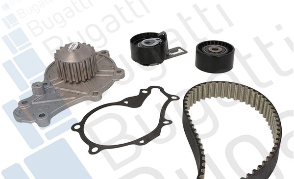 Комплект ремня ГРМ с помпой BUGATTI KBU10052C 3V86 OW 1440434505