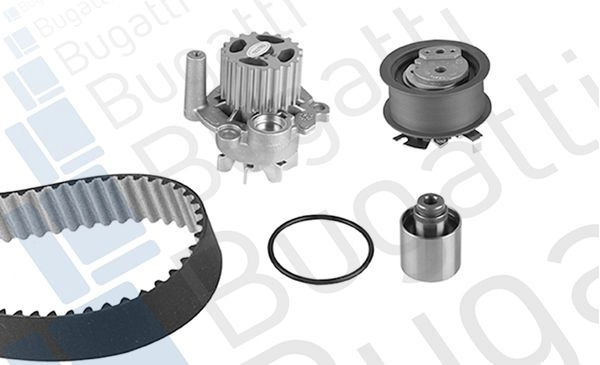 Комплект ремня ГРМ с помпой BUGATTI ALD H1B4 KBU10227A 1440434540