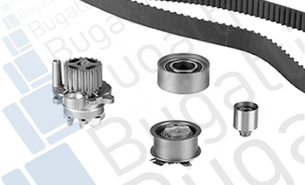 Комплект ремня ГРМ с помпой BUGATTI K BB9B2 1440434554 KBU10380F