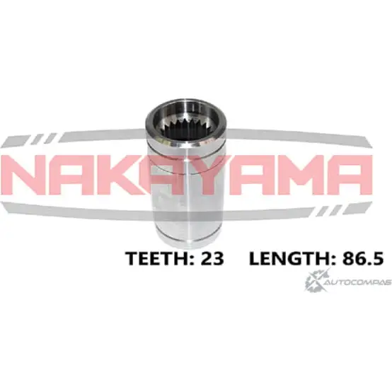 Втулка полуоси переходная шлицевая NAKAYAMA 1425571913 FU2Q13 ND3088NY 7Y 7YF изображение 0
