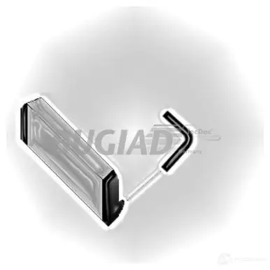 Патрубок интеркулера BUGIAD 87617 4043193876171 JNRGV KT 1502539 - Изображение 1
