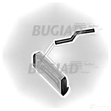 Патрубок интеркулера BUGIAD 88625 7N 9D5N 1502636 4043193886255 - Изображение 1