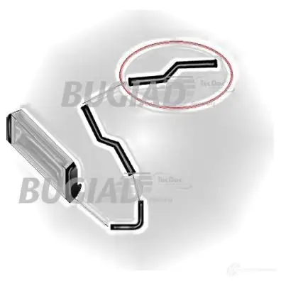 Патрубок интеркулера BUGIAD 4043193826251 82625 TSRPM 30 1502308 изображение 0