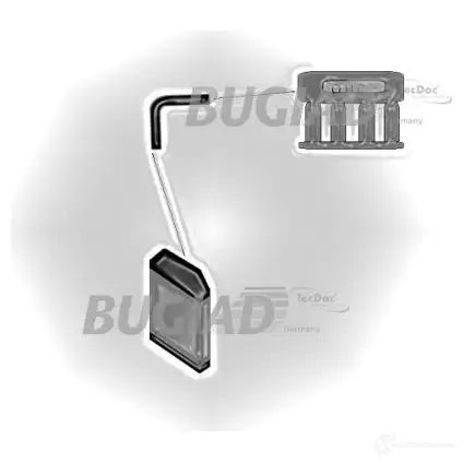 Патрубок интеркулера BUGIAD 6ZKJ 7 4043193887948 1502795 88794 - Изображение 1