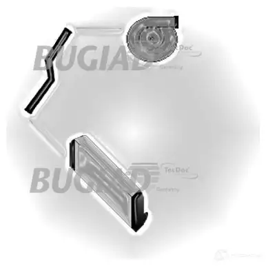Патрубок интеркулера BUGIAD 86630 4043193866301 6ZT 7Z 1502497 - Изображение 1