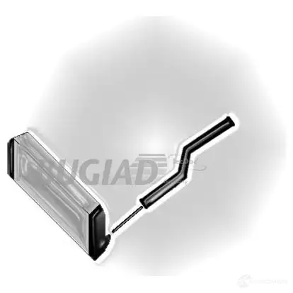Патрубок интеркулера BUGIAD 4043193876300 1502549 87630 9LZT E4 - Изображение 1