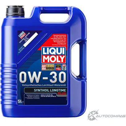 Моторное масло Synthoil Longtime Plus 0W-30 LIQUI MOLY ACEA A1 1875981 1151 ACEA A5