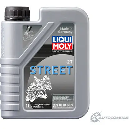 Моторное масло Motorbike 2 T Street LIQUI MOLY 1504 1194062609 API TC ISO L-EGC