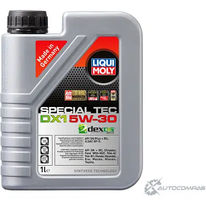Моторное масло Special Tec DX1 5W-30 LIQUI MOLY S0 S86 1436724931 20967 изображение 0
