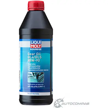 Трансмиссионное масло Marine Gear Oil GL4/GL5 80 W-90 LIQUI MOLY 25069 1436724867 Q XK5Y4 изображение 0