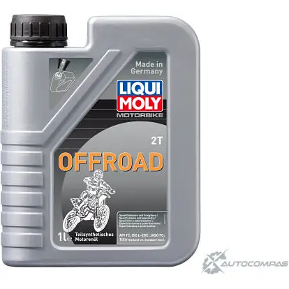 Моторное масло Motorbike 2 T Offroad LIQUI MOLY ISO L-EGC API TC 1876230 3065