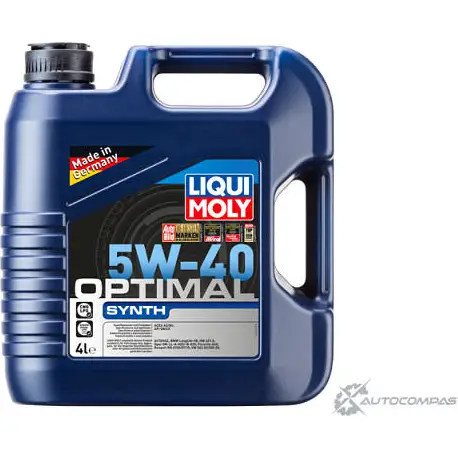 Моторное масло Optimal Synth 5W-40 LIQUI MOLY 9YFS0QB 3926 1876353 P00033 2