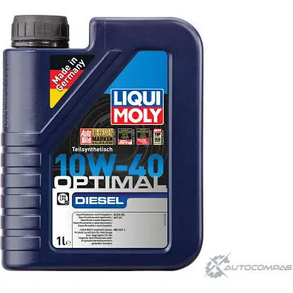 Моторное масло Optimal Diesel 10W-40 LIQUI MOLY ZVZFWU0 1876359 3933 P000 310 изображение 0