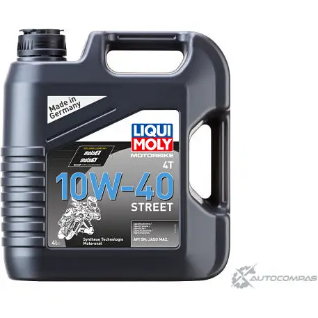 Моторное масло Motorbike 4 T 10W-40 Street LIQUI MOLY P001 668 49XE3 1876466 7512