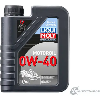 Моторное масло Snowmobil Motoroil 0W-40 LIQUI MOLY AGKNR57 P0 01671 7520 1876476