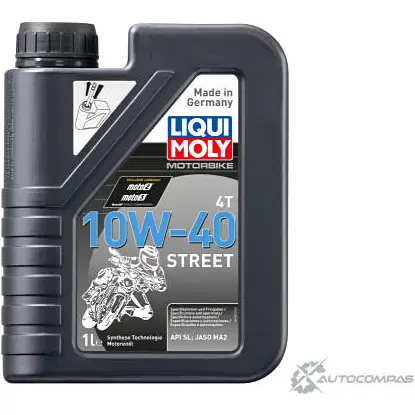 Моторное масло Motorbike 4 T 10W-40 Street LIQUI MOLY 1436724969 OHPS IP 7609