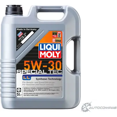 Моторное масло Special Tec LL 5W-30 LIQUI MOLY Z 8HL2 1436724941 8055 изображение 0