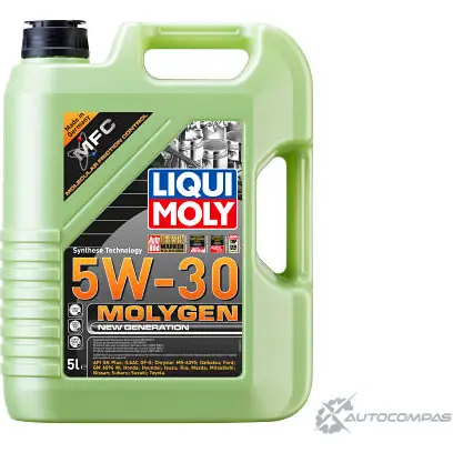 Моторное масло Molygen New Generation 5W-30 LIQUI MOLY 1436724894 FJJJ V 9043 изображение 0
