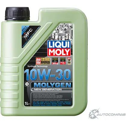 Моторное масло Molygen New Generation 10W-30 LIQUI MOLY 9975 P00359 9 1194064797 CA95NN изображение 0