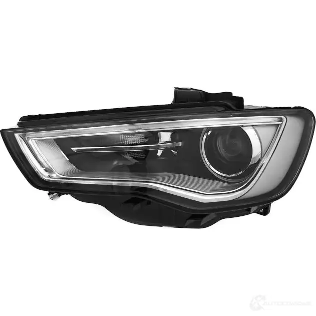 Фара передняя левая электро с мотором диоды bi-xenon DEPO 1438104811 446-1147LMLEHM7 G0KK 0