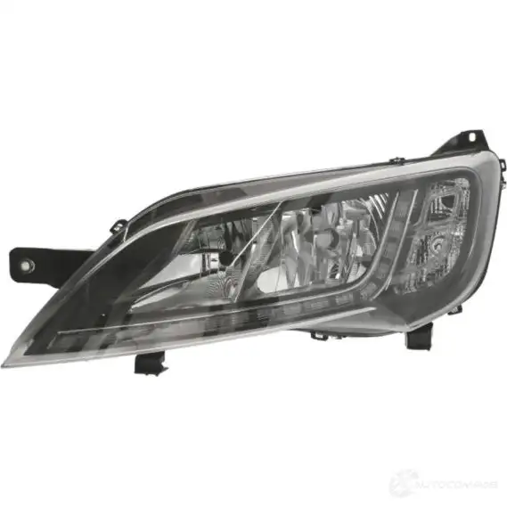 Фара передняя левая электро с мотором черный диоды h7/h7 DEPO 0JOO C 552-1145LMLEMN2 3785030