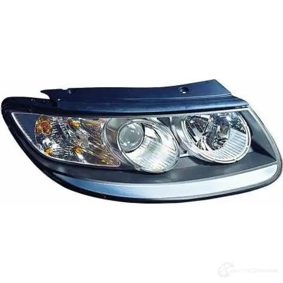 Фара передняя правая под корректор черный h7/h7 DEPO 3775312 QBU PB 221-1144R-LDEM2