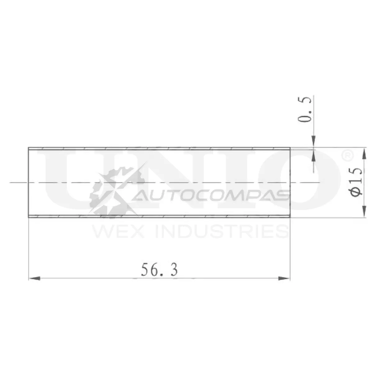 Втулка Сайлентблока переднего рычага UNIO RMP-10231 3Z KGD56 1441313722