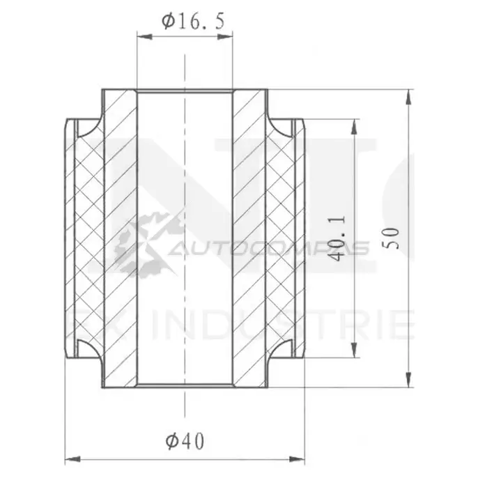 Сайлентблок передней поперечной тяги UNIO RMP-20426 CGOP4P P 1441318187