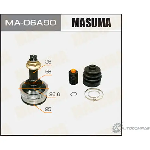 ШРУС наружный MASUMA MA-06A90 1422879758 K0I X6 изображение 0