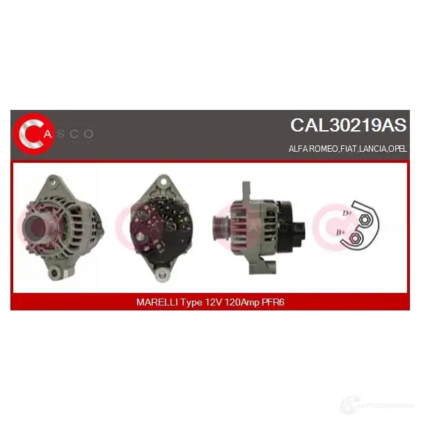 Генератор CASCO 5B PRMQ 1437339432 cal30219as