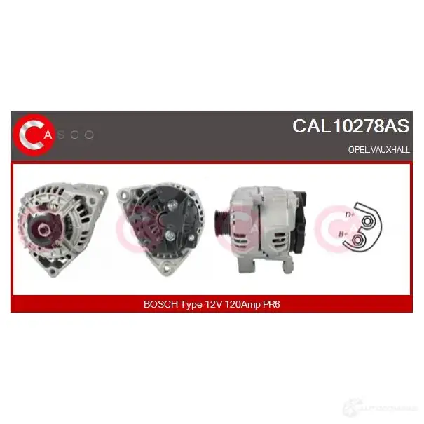Генератор CASCO 8000000096739 IMN IUK3 3255425 cal10278as