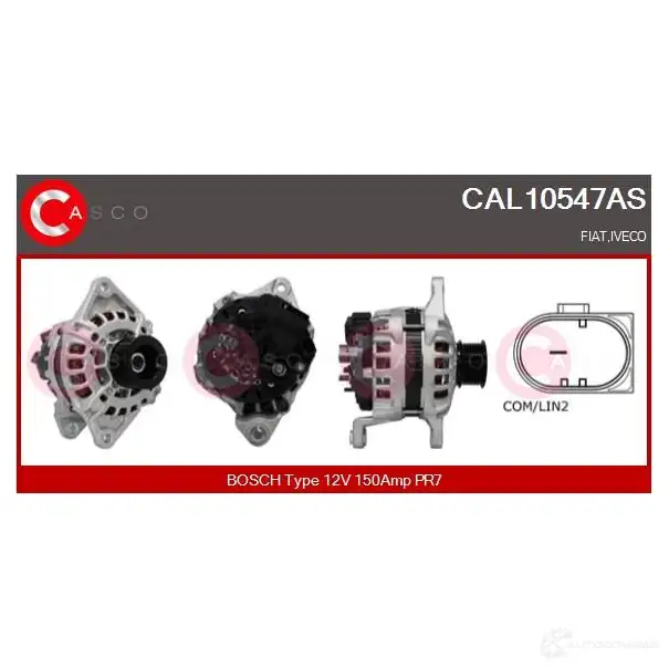 Генератор CASCO cal10547as 1424437598 XR WCI5 изображение 0
