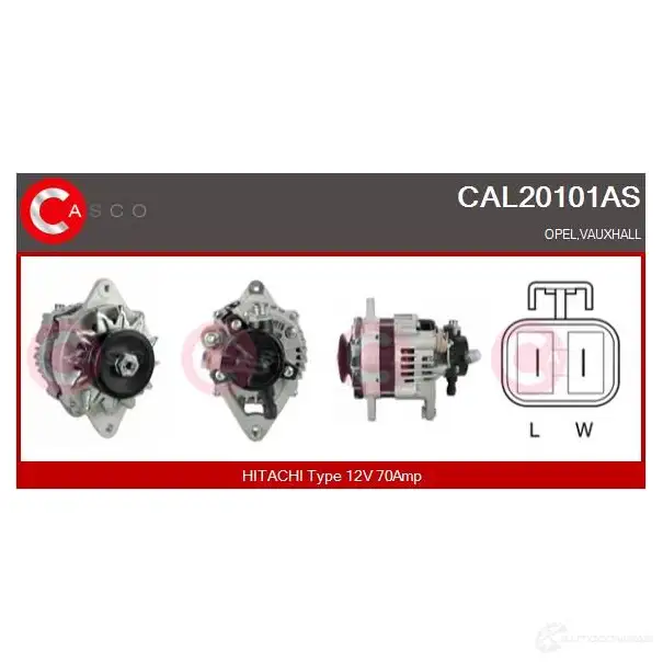 Генератор CASCO 3256739 8000000077141 cal20101as 13DX 0R