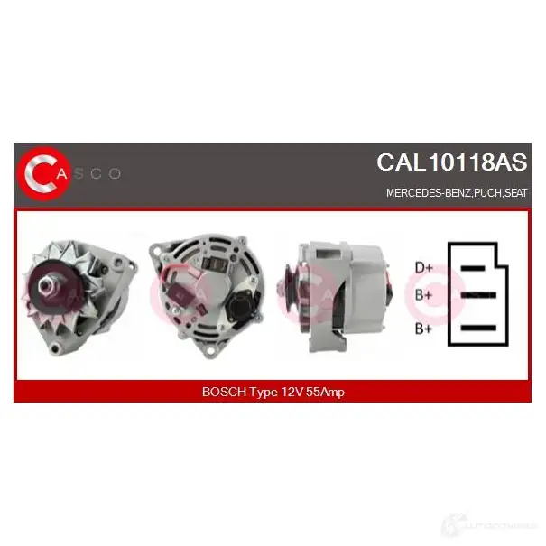 Генератор CASCO cal10118as Z 1NJ0 3255184 8000000075697