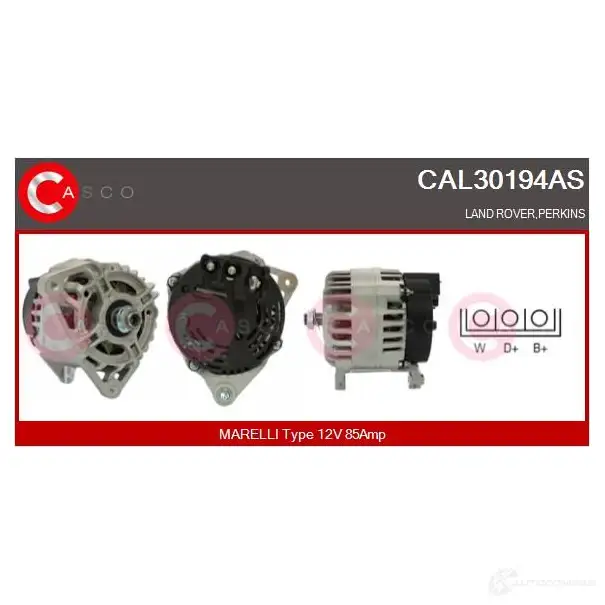 Генератор CASCO FGB4 09 cal30194as 1438230141 изображение 0