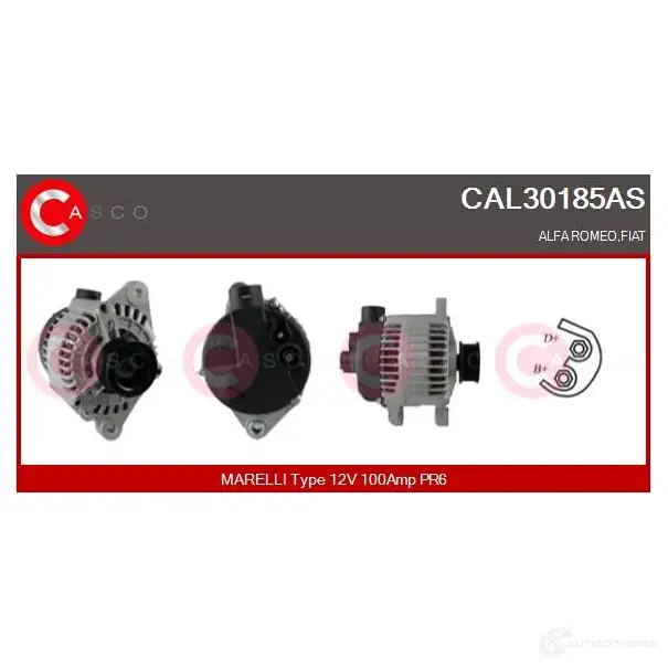 Генератор CASCO PV 9LW 8000000098405 cal30185as 3257176