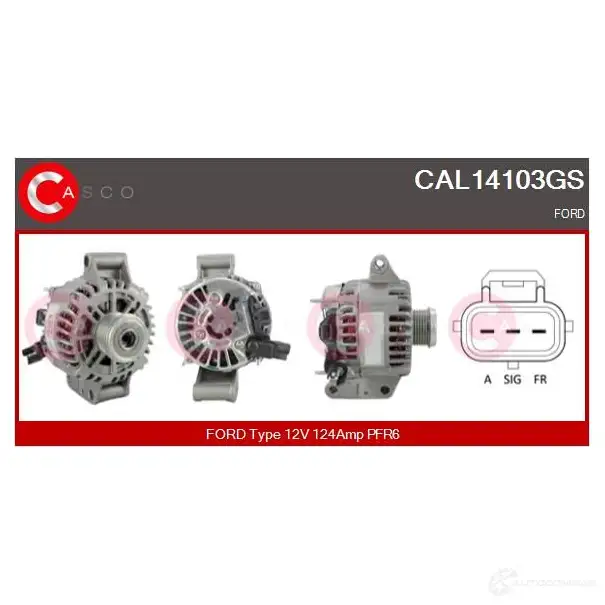 Генератор CASCO 8000000060839 3255998 5K 6ITO1 cal14103gs