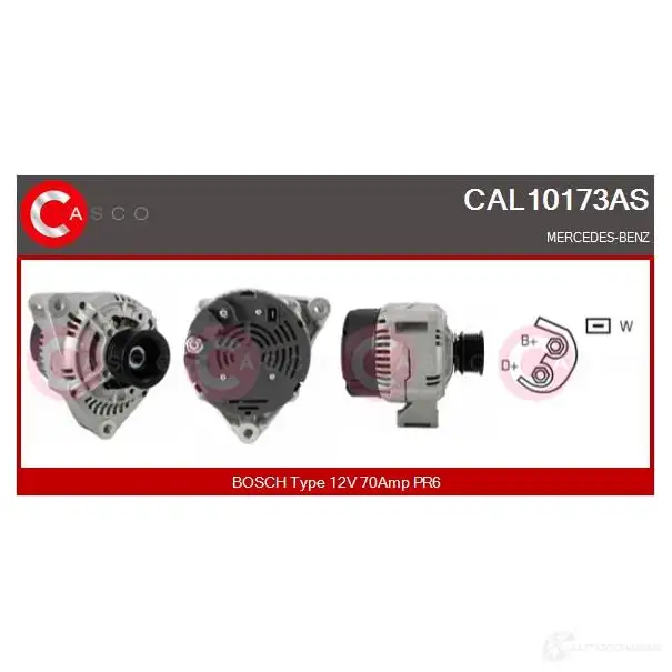 Генератор CASCO cal10173as C6C Y6M7 3255270 8000000075888