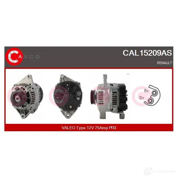 Генератор CASCO cal15209as 8000000296009 IC BY7F 3256237