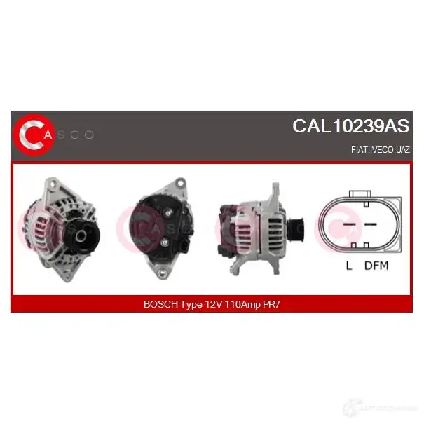 Генератор CASCO cal10239as 5Y 94LLB 3255359 8000000296078