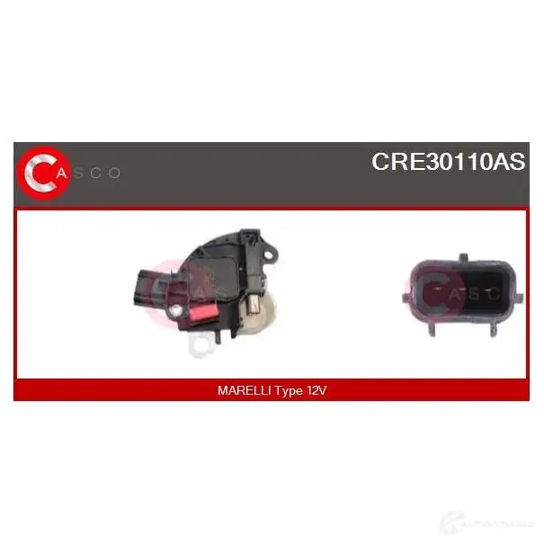 Щетки генератора, с регулятором CASCO cre30110as 3259979 8000000187338 7RH TJA