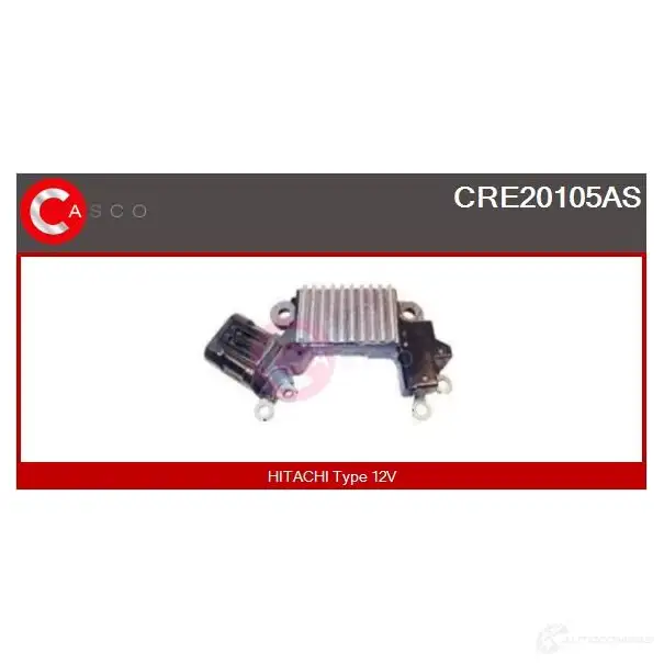 Щетки генератора, с регулятором CASCO cre20105as 3259944 8000000187116 1V7 JE