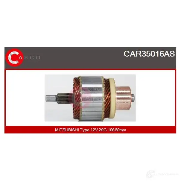 Якорь стартера CASCO car35016as 63048992 TLQ I1